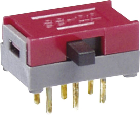 NKK Switches Schiebeschalter 30 V/DC 0.1 A 2 x Ein/Ein SS22SDH2 1 St. NKK Switches Schiebeschalter 30 V/DC 0.1 A 2 x Ein/Ein SS22SDH2 1 St.