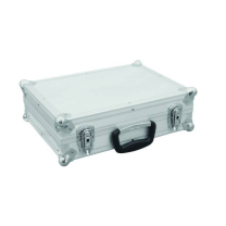 Mikrofon-Case Road 7 Mikrofone Silber
