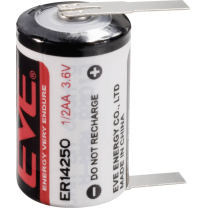 Eve Lithium Batterie 1/2 Aa, U-L&ouml;tfahne