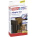 TESA tesa® Fliegengitter Comfort Adapter für Alu-Rahmen Braun Insektenvertreiber und -fänger 5519