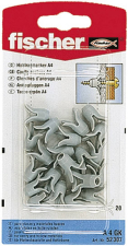 Fischer Hohlraumdübel A 4 GK 52307 20 St. Fischer Hohlraumdübel A 4 GK 52307 20 St.