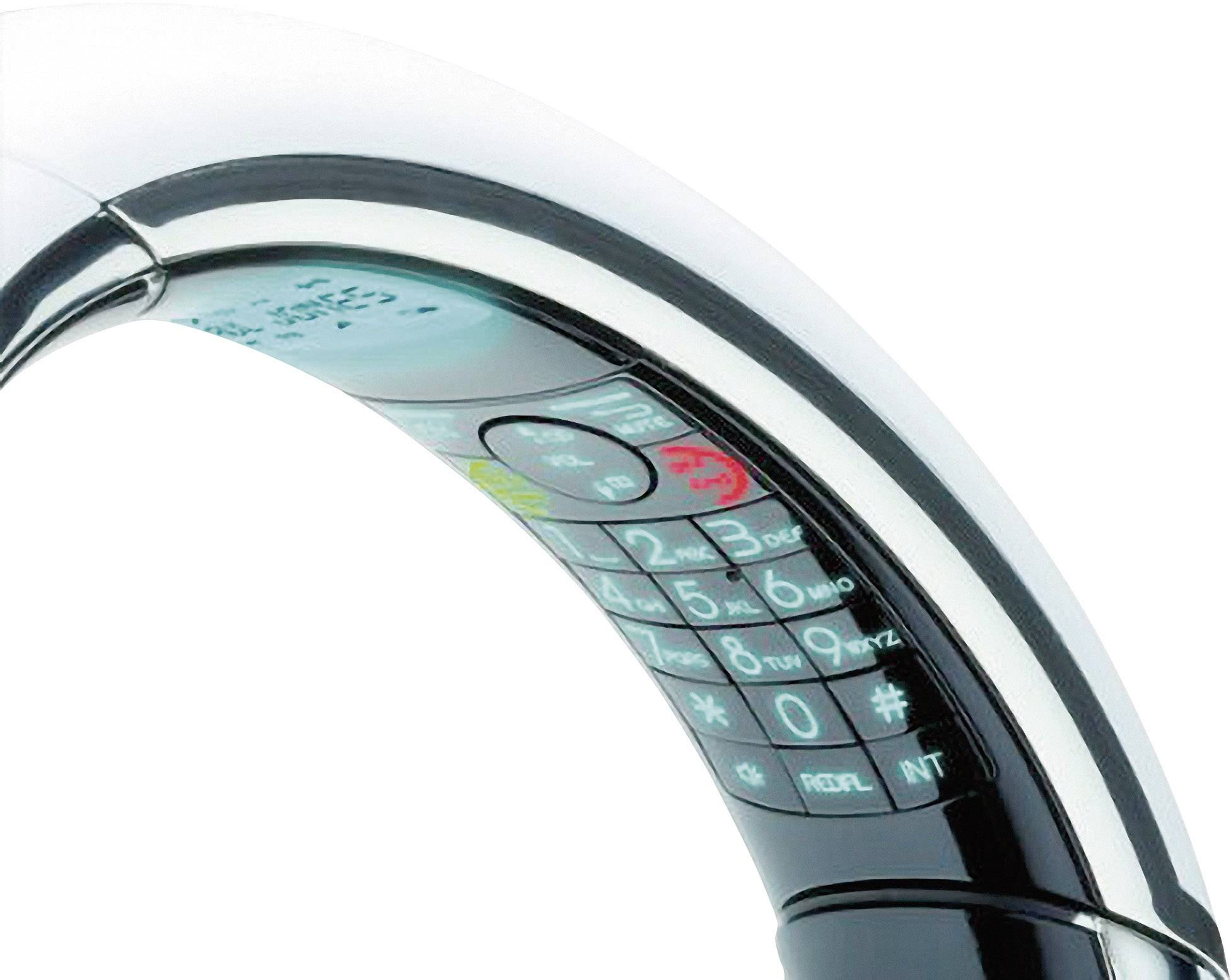 AEG Eclipse 15 DECT-Telefon (Anrufbeantworter, 200 Telefonbucheinträge, 13 h Gesprächszeit, Weiß)