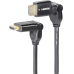 Speaka High Speed HDMI-Kabel mit Ethernet 2x gewinkelt 3 m