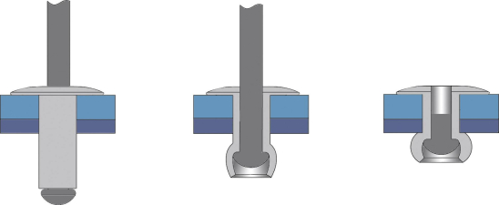 Bralo Blindniete (Ø x L) 4.8 mm x 27 mm Stahl Aluminium S1030004827 25 St. Bralo Blindniete (Ø x L) 4.8 mm x 27 mm Stahl Aluminium S1030004827 25 St.