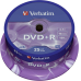 Verbatim DVD+R 4,7GB 16x 25er Spindel