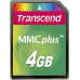 Transcend MMc Plus Karte 4GB High-Speed