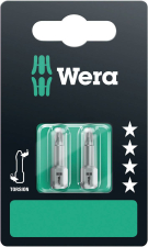 Wera Kreuzschlitz-Bit PH 2 851/1 TZ SB SiS Werkzeugstahl legiert, zähhart D 6.3 1 St. Wera Kreuzschlitz-Bit PH 2 851/1 TZ SB SiS Werkzeugstahl legiert, zähhart D 6.3 1 St.