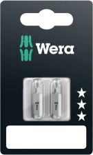 Wera Torx-Bit T 25, T 30, T 40 867/1 Z SB SiS Werkzeugstahl legiert, zähhart D 6.3 3 St. Wera Torx-Bit T 25, T 30, T 40 867/1 Z SB SiS Werkzeugstahl legiert, zähhart D 6.3 3 St.