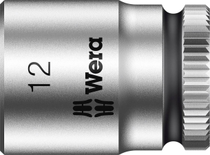 Wera Außen-Sechskant Steckschlüsseleinsatz 12 mm 1/4" (6.3 mm) Produktabmessung, Länge 23 mm 05 Wera Außen-Sechskant Steckschlüsseleinsatz 12 mm 1/4" (6.3 mm) Produktabmessung, Länge 23 mm 05