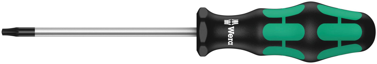 Wera Werkstatt Torx-Schraubendreher 367 Größe TR 10 Klingenlänge: 300 mm Wera Werkstatt Torx-Schraubendreher 367 Größe TR 10 Klingenlänge: 300 mm