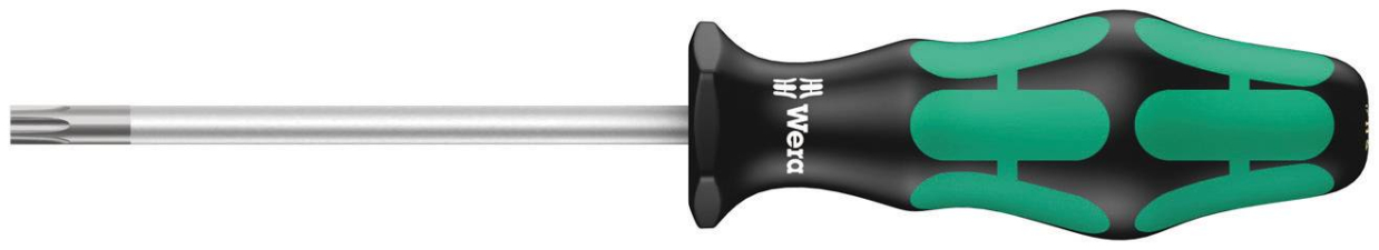 Wera Werkstatt Torx-Schraubendreher 367 Größe T 15 Klingenlänge: 80 mm Wera Werkstatt Torx-Schraubendreher 367 Größe T 15 Klingenlänge: 80 mm