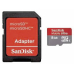 SanDisk microSDHC Karte Ultra 8GB Class 10 inkl. SD-Adapter