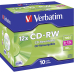 Verbatim CD-Rw80 700MB 12x 10er Jewelcas