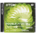 TDK DVD+R Dl 8,5GB 8x 1er Jewelcase