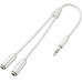 SpeaKa Professional Klinke SuperSoft Splitter-Kabel Klinkenstecker 3,5 mm / 2x Klinkenbuchse 3,5 mm SpeaKa Professional Klinke SuperSoft Splitter-Kabel Klinkenstecker 3,5 mm / 2x Klinkenbuchse 3,5 mm