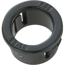 KSS Kabeldurchf�hrung SB SBR14 Loch-� 14 mm Polyamid Schwarz