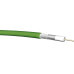Videokabel Grün Meterware DRAKA