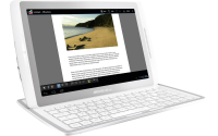 Archos 101 XS Internet Tablet 25,65 cm (10,1) 16 GB WiFi Weiß - Inkl. Magnetisches Keyboard-Coverb