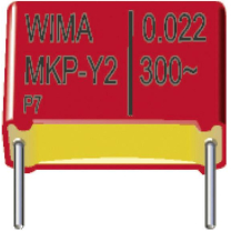 Wima Kondensator Mkp-Y2 1500pF 300V/AC 10%