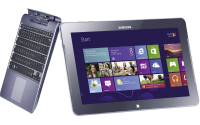 Samsung Serie 5 XE500T1C-A03DE Smart PC/Internet Tablet 64 GB 29,46 cm (11,6) inkl. Tastatur-Dock u