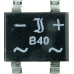 Smd-Brückengleichrichter 1A 50v B40s