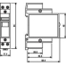 Installations-Relais 1s/1ö 24 Vdc Serie 22