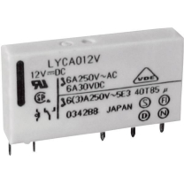 Fujitsu Netz-Relais 1 Umschaltkontakt 6A 250V/AC Ftr-Lyca005v