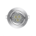 Osram Innenraum-Einbauleuchte KIT LED PRO, rund, 7,5 W 4008321982049 LED Nickel (gebürstet)