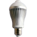 Brightplus LED E27 10W HighPower mit PIR-Bewegungssensor Kalt-Weiß Glühlampenform