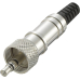 Verriegelbarer Klinkenstecker 3,5 mm Pole=3 / Stereo Inhalt: 1 St.