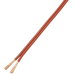 CCA Zwillingslitze LiY-Z, abgepackt 2 x 2 mm² Rot, Schwarz 20 m