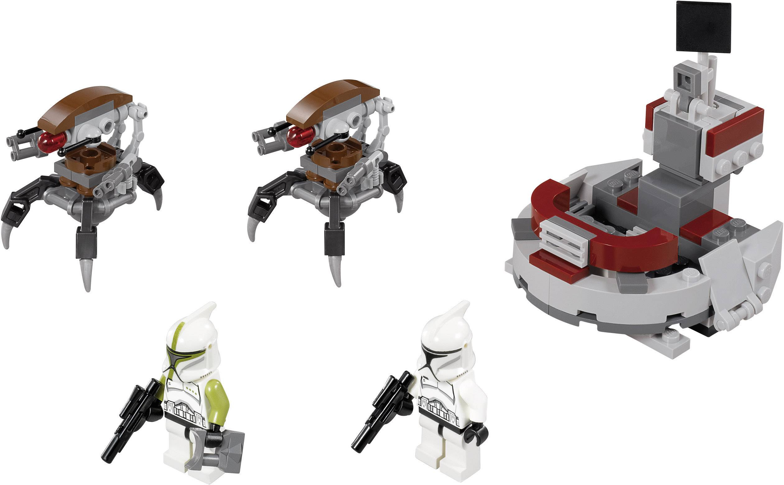 LEGO.Игрушка Звездные войны Штурмовики-клоны против Дроидеков.(ЛЕГО ...