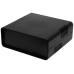 Euro-Gehäuse Polystyrol 135x95x48mm Schwarz