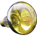 Glühlampe E27 60W 230V Gelb R80