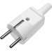 Stecker Weiss