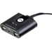 ATEN USB 2.0-Peripheriegeräte-Switch mit 4 USB-Ports für 2 Computer