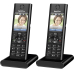 AVM FRITZ!Fon MT-F Duo schnurloses VoIP-Telefon (Anrufbeantworter, Farbdisplay, Schwarz)