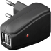 USB-Ladegerät Steckdose Goobay 42665 USB 2 x 1000 mA USB-Ladegerät Steckdose Goobay 42665 USB 2 x 1000 mA