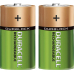 DURACELL Mono NiMH-Akku 2200 mAh, 2er-Set 1.2 V HR20, LR20, D, AM1, XL, MN1300, 813, E95, LR20N, 13A