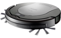 Philips FC8802/01 Roboter-Staubsauger extra schlank, metallic-anthrazit