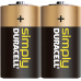 DURACELL Simply Alkaline Baby-Batterien, 2er-Set 1.5 V LR15, C, AM2, L, MN1400, 814, E93, LR14N, 14A