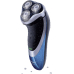 Philips Philips AT890/26 Aqua Touch Nass- und Trockenrasierer, Schwarz-Türkis-Silber