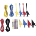 Extech PQ1000 Spannungs-Messleitungs-Set PQ1000 CAT III 1000 V/CAT IV 600 V Schwarz, Rot, Blau, Gelb