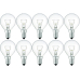 PHILIPS TROPFENLAMPE P45 E14 15W KLAR 10er-Pack Warm-Weiß Tropfenform