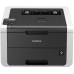Brother HL-3150CDW, Farblaserdrucker, A4, USB,LAN,WLAN,Duplex, 2400 x 600 dpi, Max. 18 S./min (S/W;F