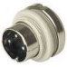 DIN-Einbaustecker 6-polig 6100 Grau