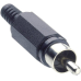 Cinch-Stecker Xsto 1 Schwarz