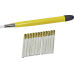 Glasfaserradierer Ø 4mm Incl. 12 Pinse
