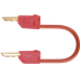 MultiContact LK2-F 60cm rt PVC-Messleitung 0.5 mm², 60 cm, Rot, 2 mm, stapelbar