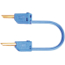 MultiContact LK2-F 60cm bl PVC-Messleitung 0.5 mm², 60 cm, Blau, 2 mm, stapelbar